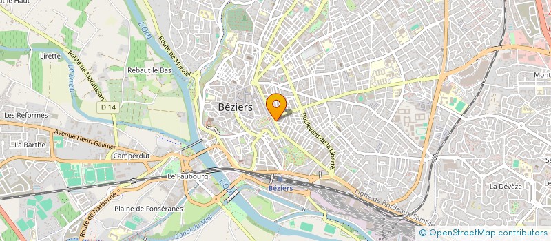 localisation de l'entreprise POKE STORE à BEZIERS