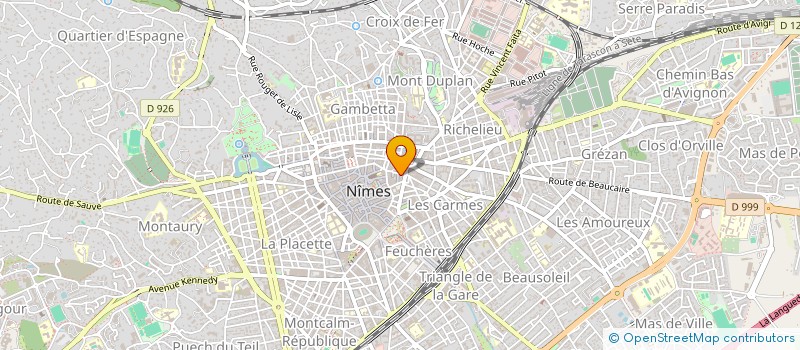 localisation de l'entreprise POKE TAY  NIMES