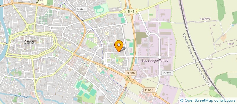 localisation de l'entreprise POKEA SENS  MAILLOT