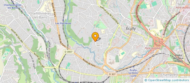 localisation de l'entreprise POKEHUB à ECULLY