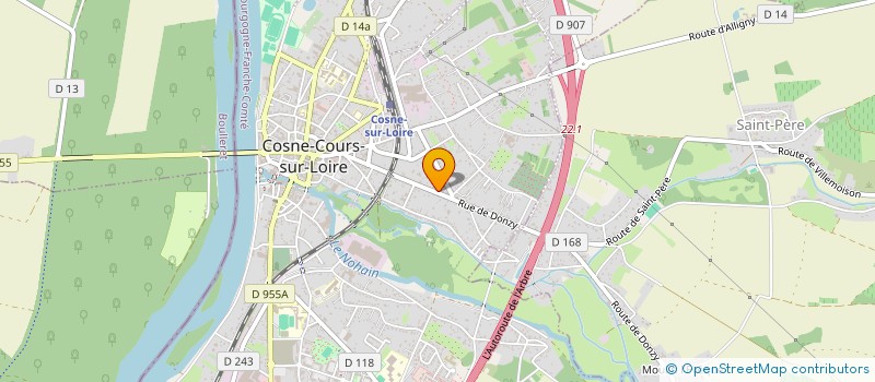 localisation de l'entreprise POKELANDTCG à COSNE-COURS-SUR-LOIRE
