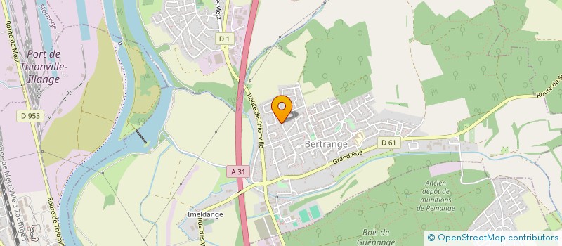 localisation de l'entreprise POKELITE  BERTRANGE