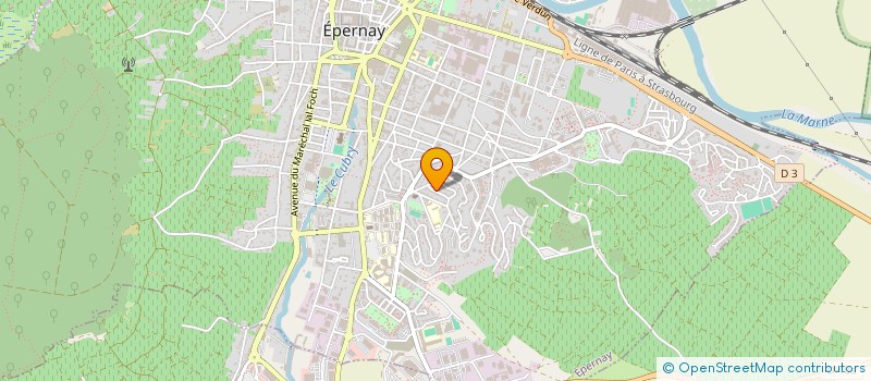 localisation de l'entreprise POKEMANIA à EPERNAY