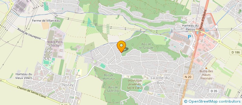 localisation de l'entreprise POKEMON CAR à LA VILLE-DU-BOIS