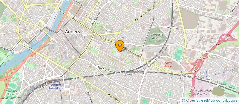 localisation de l'entreprise POKEMOX à ANGERS