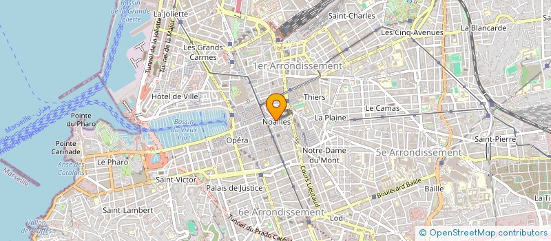 localisation de l'entreprise POKER à MARSEILLE