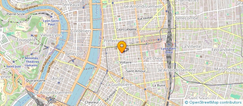 localisation de l'entreprise POKER WINNERS LVS  LYON