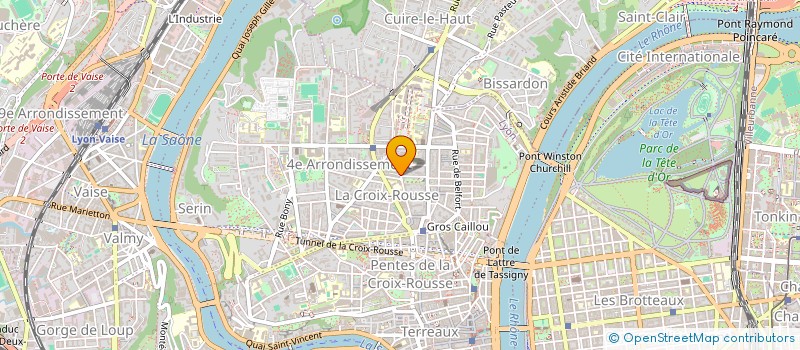 localisation de l'entreprise POKERALYON à LYON