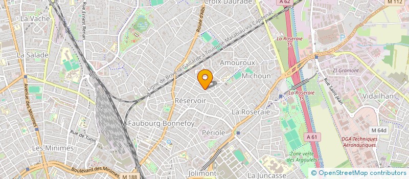localisation de l'entreprise POKETTE à TOULOUSE