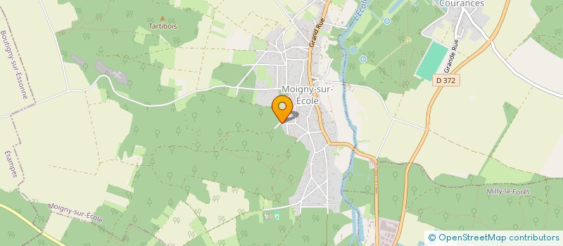 localisation de l'entreprise POKOFAT à MOIGNY SUR ECOLE