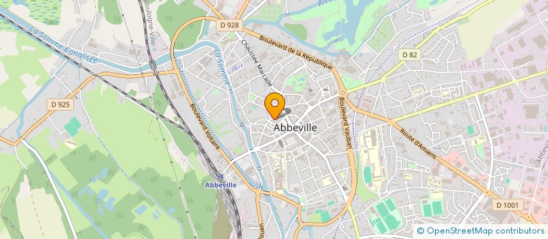 localisation de l'entreprise POL AMENAG à ABBEVILLE
