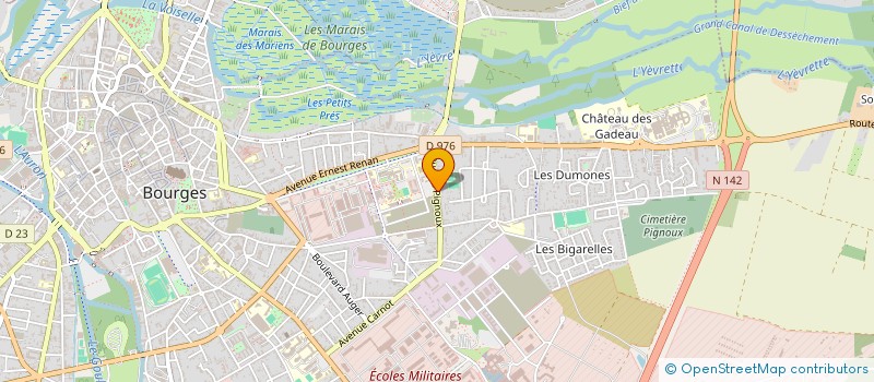 localisation de l'entreprise POL'ART à BOURGES