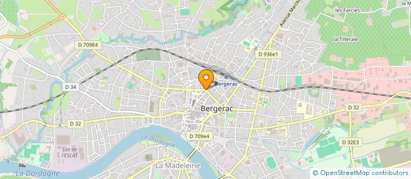 localisation de l'entreprise POL'AUDITION à BERGERAC