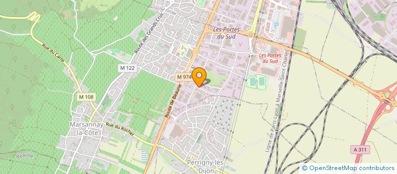 localisation de l'entreprise POL'AUTO 21  BOBIGNY