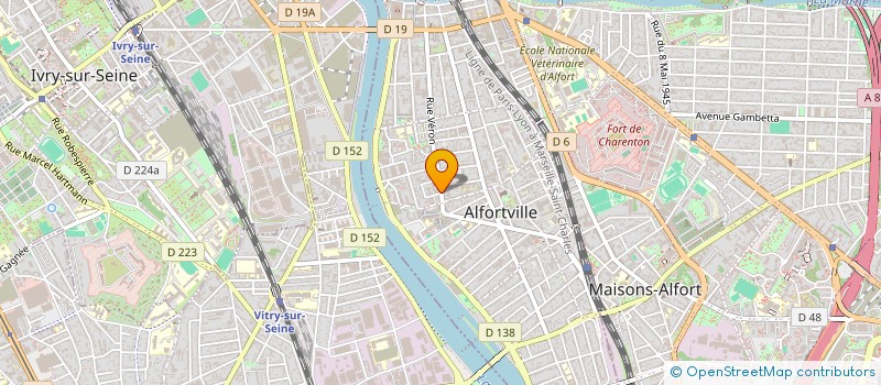 localisation de l'entreprise POL BAT à ALFORTVILLE