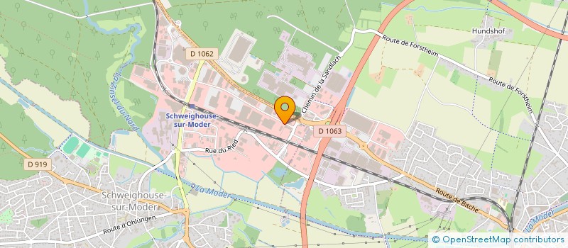 localisation de l'entreprise POL'DISTRIBUTION  SCHWEIGHOUSE-SUR-MODER