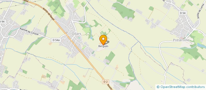 localisation de l'entreprise POL ET YO  ODARS