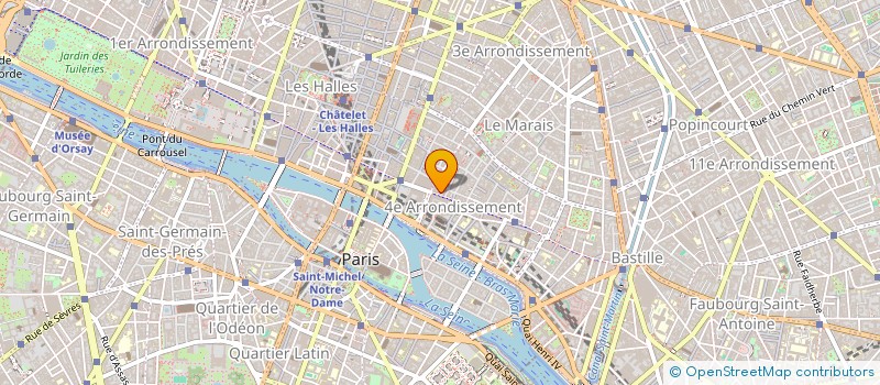 localisation de l'entreprise POL FLORENT ET COMPAGNIE  PARIS