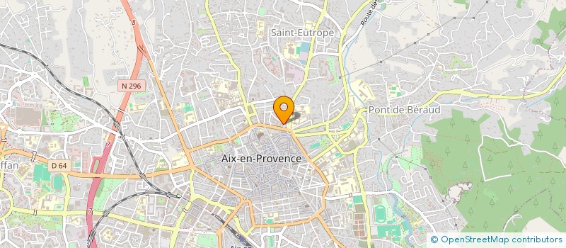 localisation de l'entreprise POL'INVEST  AIX-EN-PROVENCE