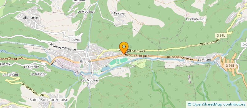 localisation de l'entreprise POL INVEST  BOZEL