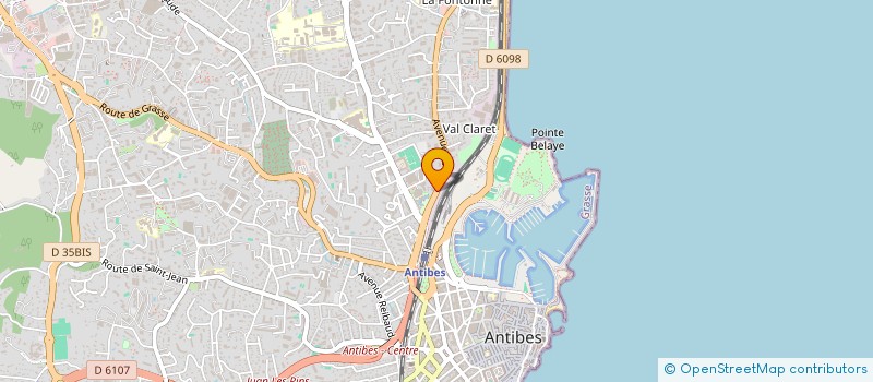 localisation de l'entreprise POL PROMOTION EUROPE à ANTIBES