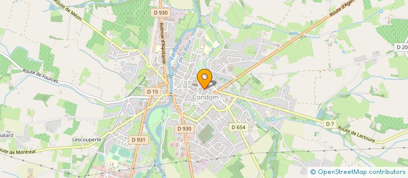 localisation de l'entreprise POL-TEAM à CONDOM