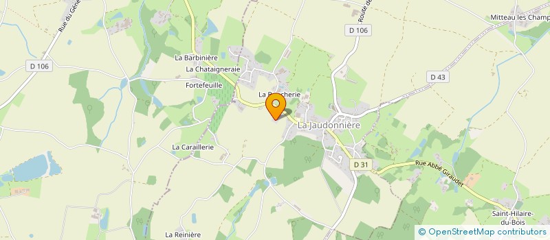 localisation de l'entreprise POLA  JAUDONNIERE(LA)