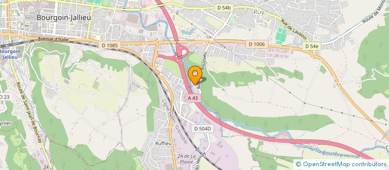 localisation de l'entreprise POLAAR à RUY-MONTCEAU