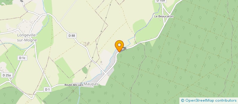 localisation de l'entreprise POLAIRE DREAM  MAUPAS