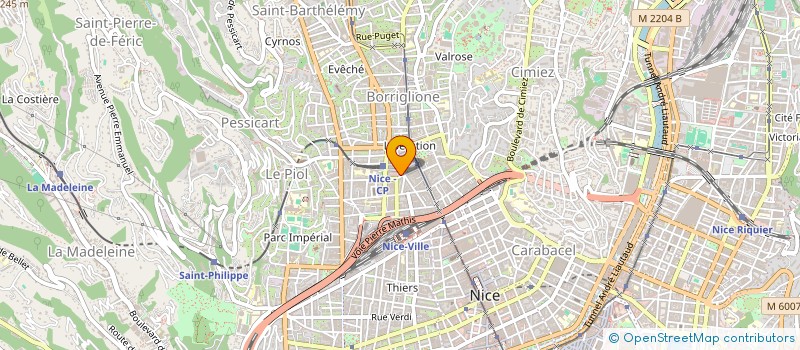 localisation de l'entreprise POLAIRES à NICE
