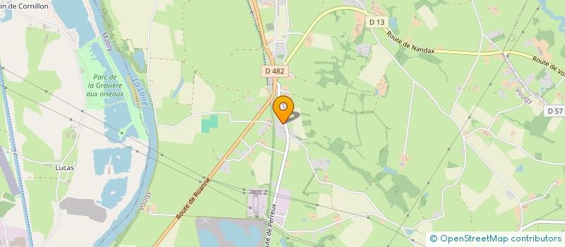 localisation de l'entreprise POLALY  VOUGY