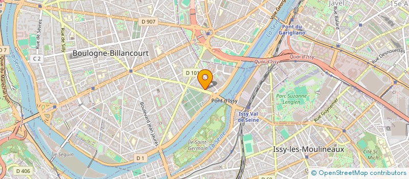 localisation de l'entreprise POLANIS PARIS à BOULOGNE-BILLANCOURT