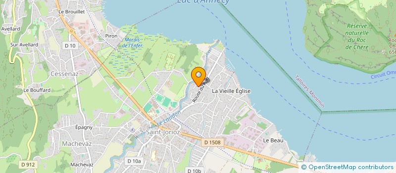 localisation de l'entreprise POLANKAI IMMO  SAINT-JORIOZ