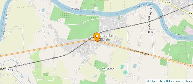 localisation de l'entreprise POLAR  LAMONZIE-SAINT-MARTIN