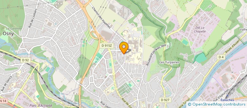 localisation de l'entreprise POLAR à PONTOISE