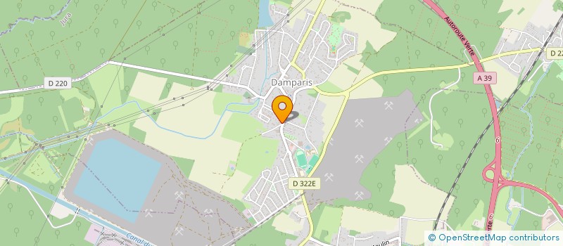 localisation de l'entreprise POLAR BEERS  DAMPARIS