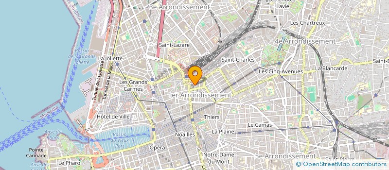 localisation de l'entreprise POLAR IMPACT  MARSEILLE