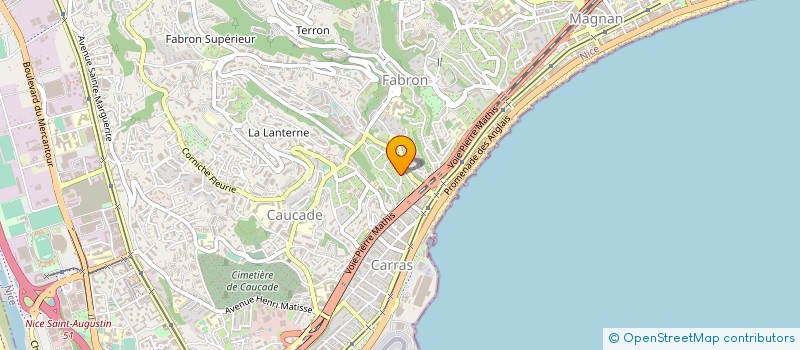 localisation de l'entreprise POLAR-SAILS à NICE