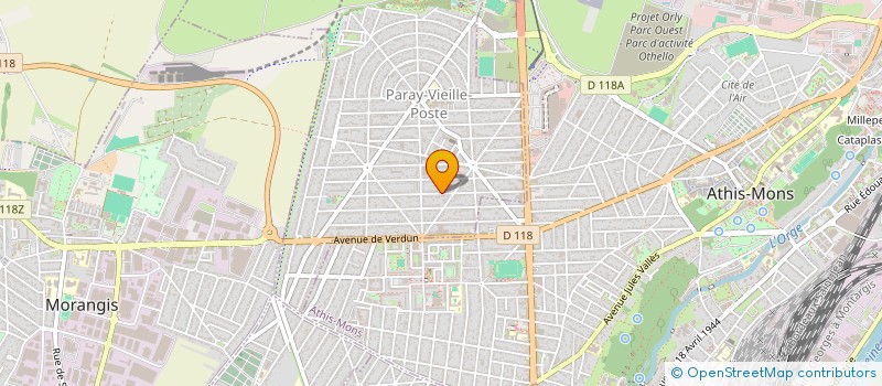 localisation de l'entreprise POLAR SYSTEM à PARAY-VIEILLE-POSTE
