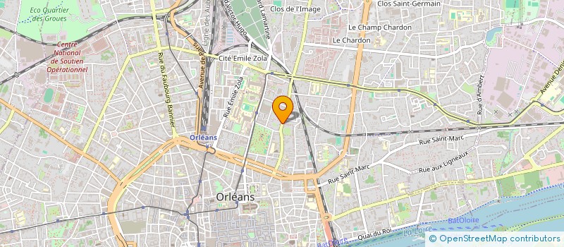 localisation de l'entreprise POLARE à ORLEANS