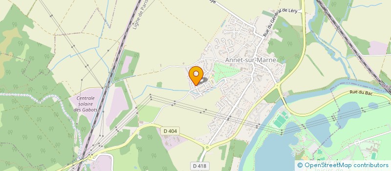 localisation de l'entreprise POLARFROID  ANNET-SUR-MARNE