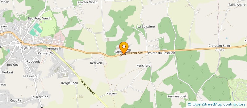 localisation de l'entreprise POLARI CONSEIL à TREGUNC