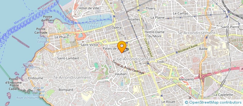 localisation de l'entreprise POLARIIS ADVISORY SERVICES  MARSEILLE