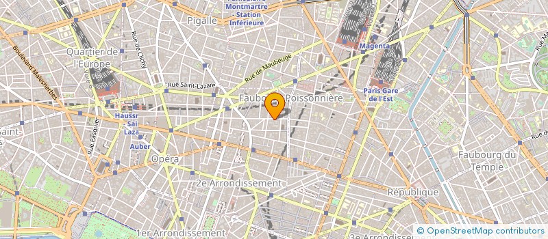 localisation de l'entreprise POLARIS à PARIS