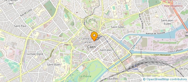 localisation de l'entreprise POLARIS à CAEN