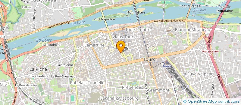 localisation de l'entreprise POLARIS  TOURS