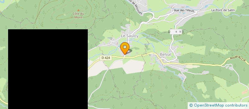 localisation de l'entreprise POLARIS  LE MONT