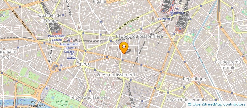 localisation de l'entreprise POLARIS CAFE  PARIS