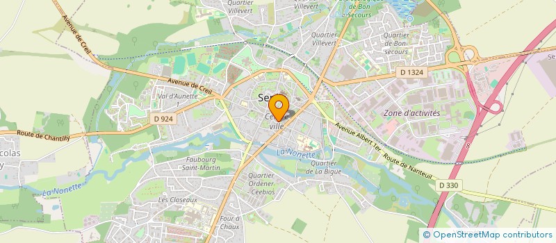 localisation de l'entreprise POLARIS CONSEIL  BRIGNOLES