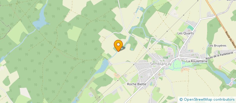 localisation de l'entreprise POLARIS CROISIERES  SEMBLANCAY